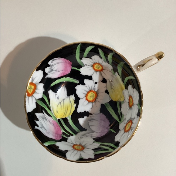 Paragon fine Bone China footedTeacup & Saucer, Double Warrant,appt HMQueen Mary - Picture 3 of 10